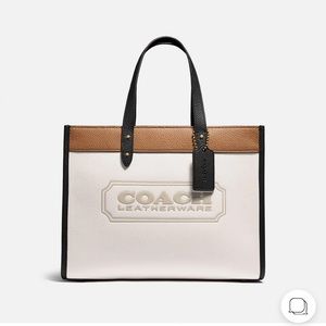 COACH Colorblock Tote w/wallet